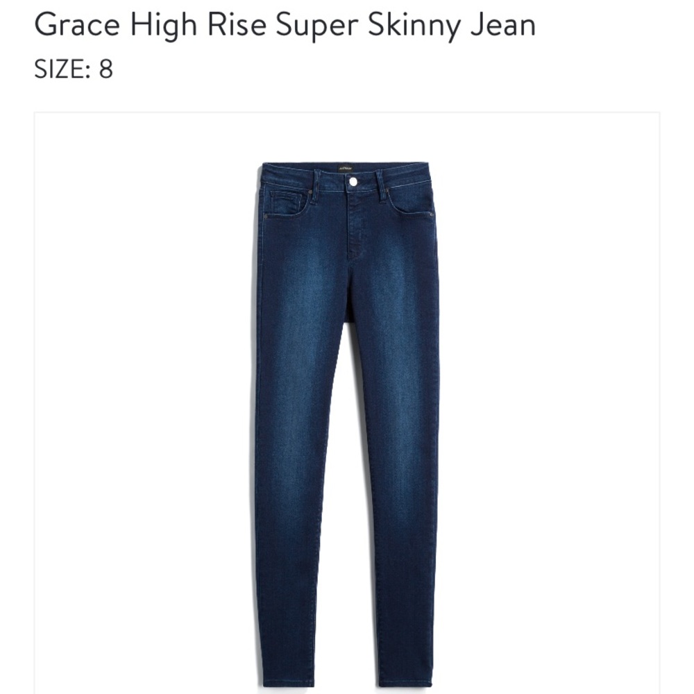 Just Black high rise skinny jeans